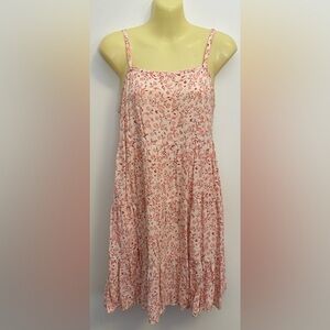 Old Navy Pink Floral Tank Sundress size S